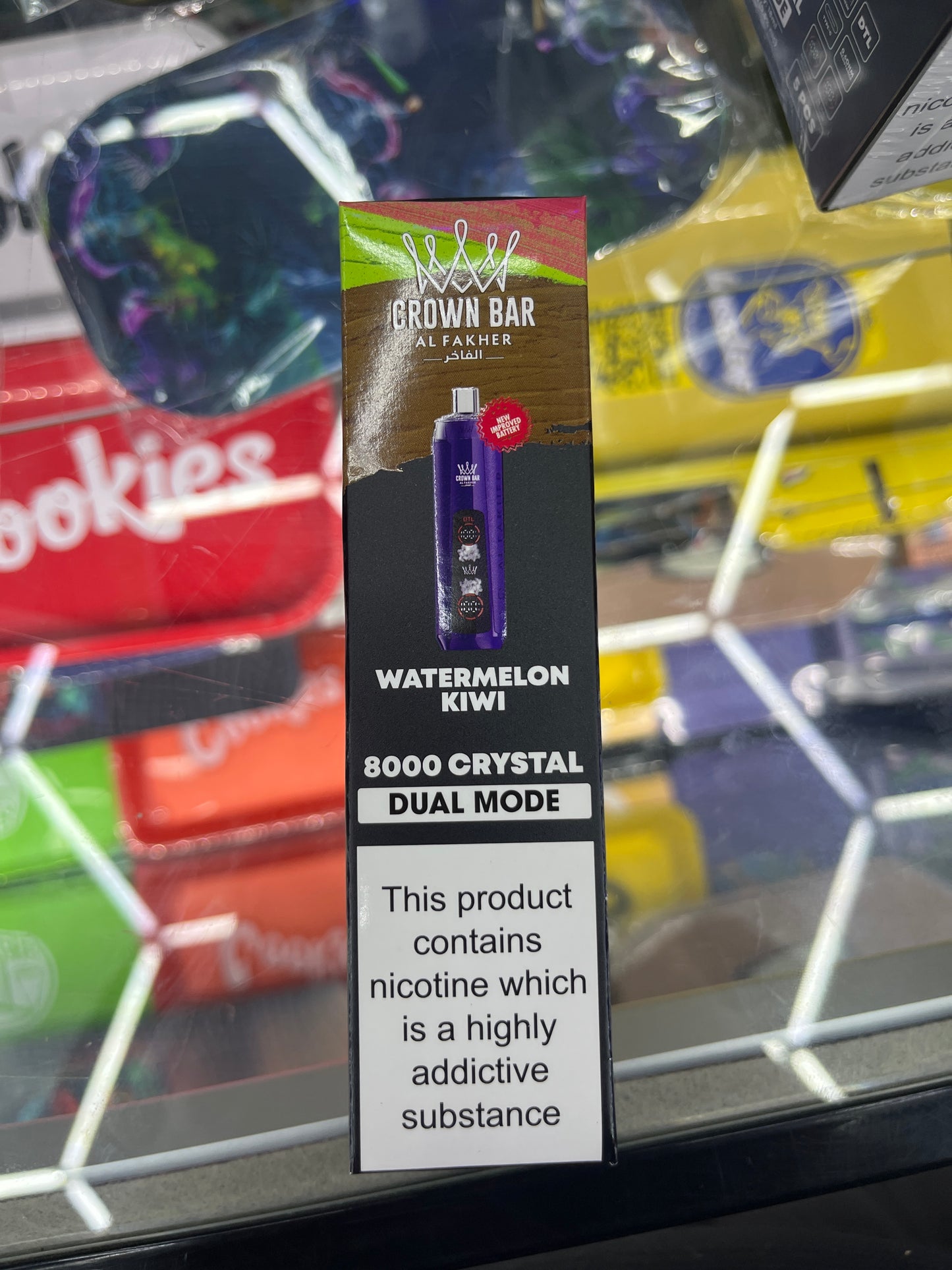 Al fakher crown watermelon kiwi edition 8kpuffs