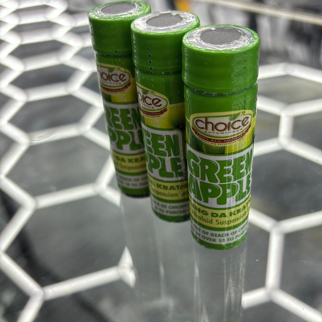 Choice green apple maeng da kratom