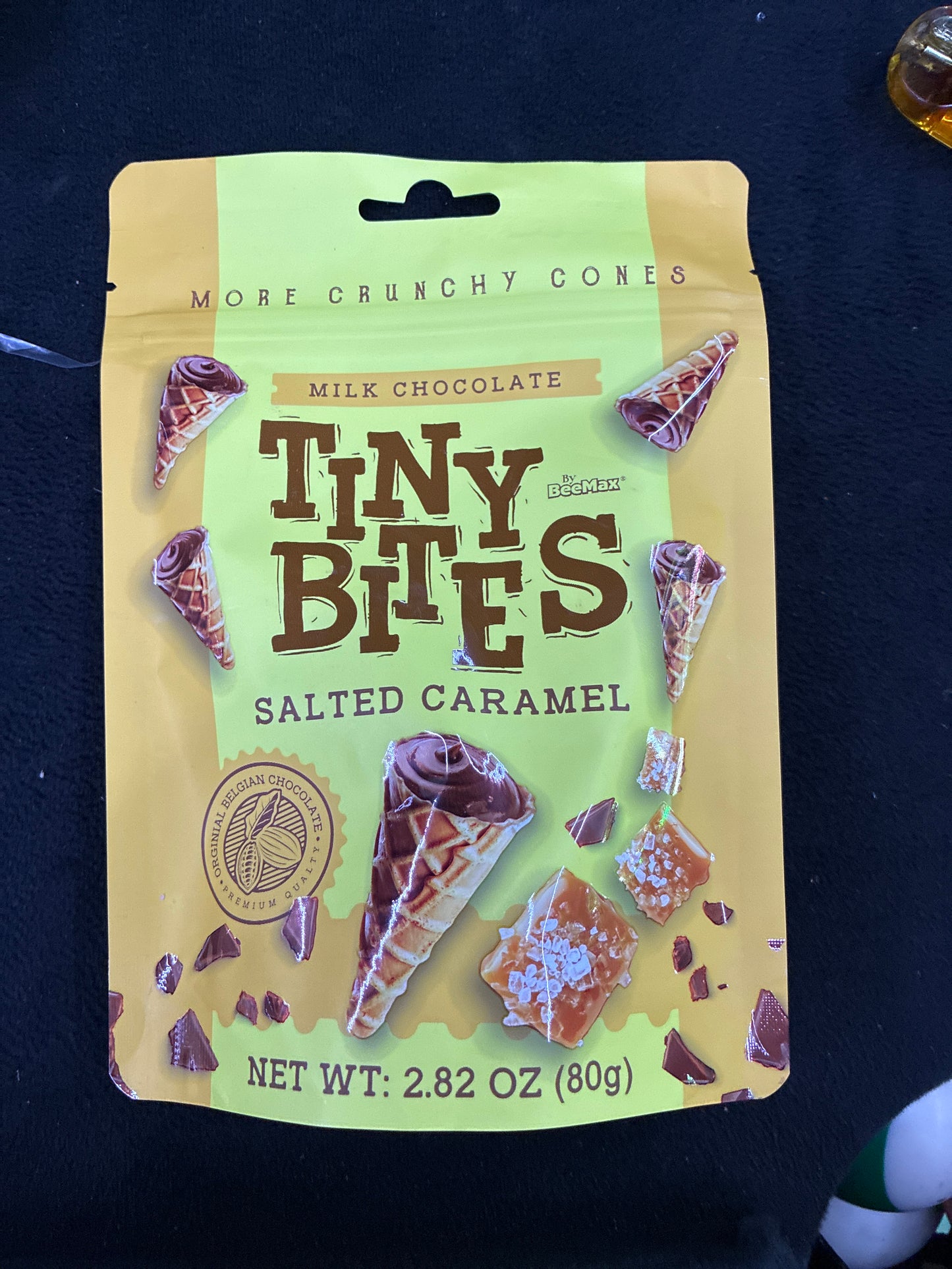 TINY BITES MILK CHOCOLATE SALTED CARAMEL 2.82oz