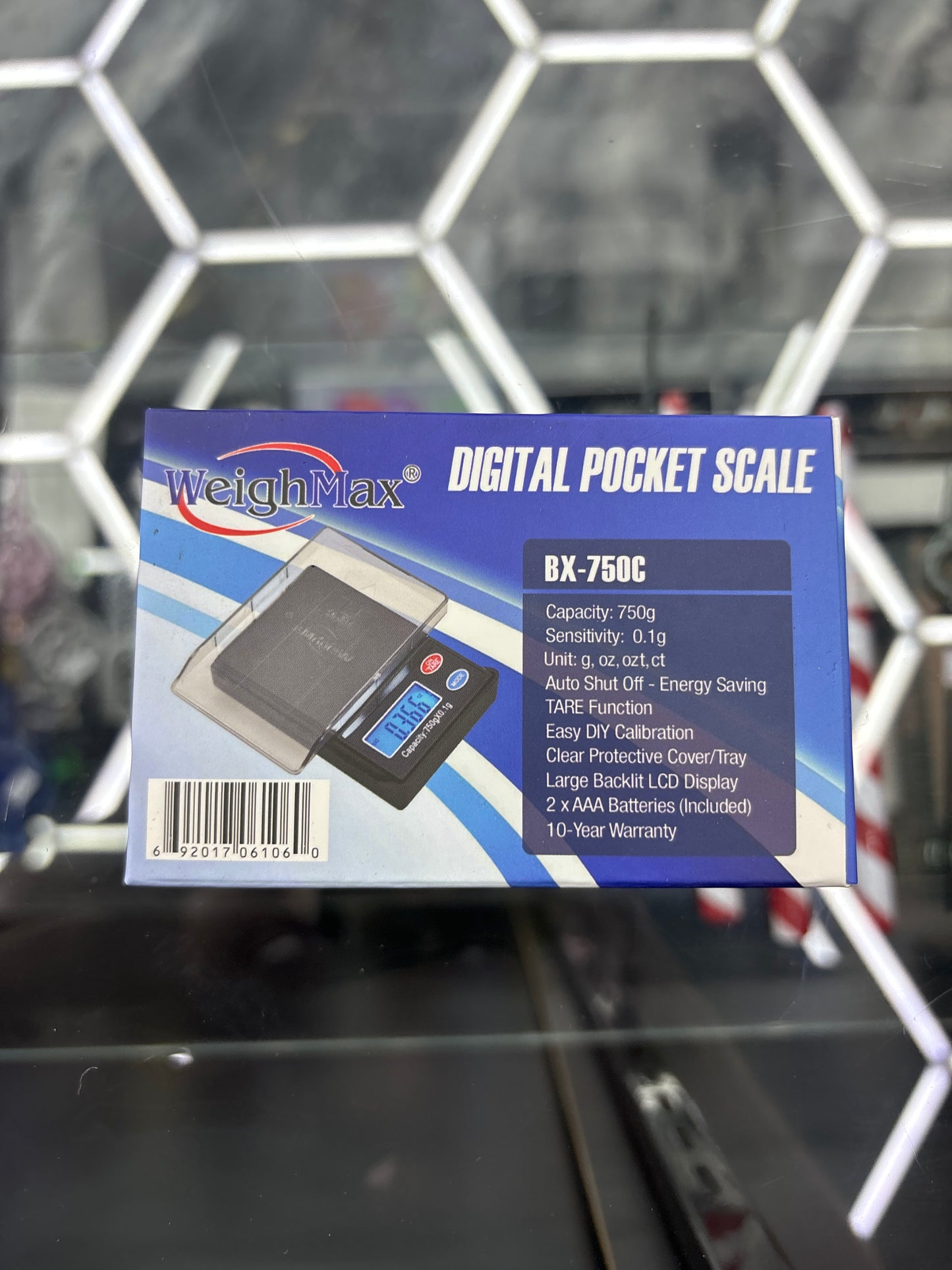 Weigh max digital pocket scale bX – 750 C