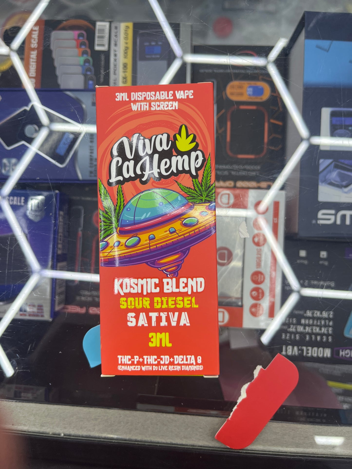 Viva la hemp kosmic blend sour diesel sativa 3mg