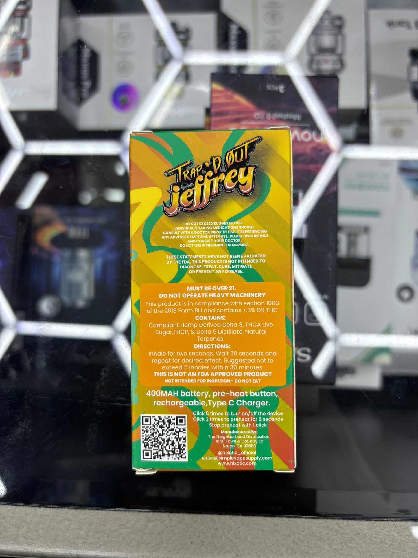 Hixotic tigers blood trap’d out Jeffrey indica