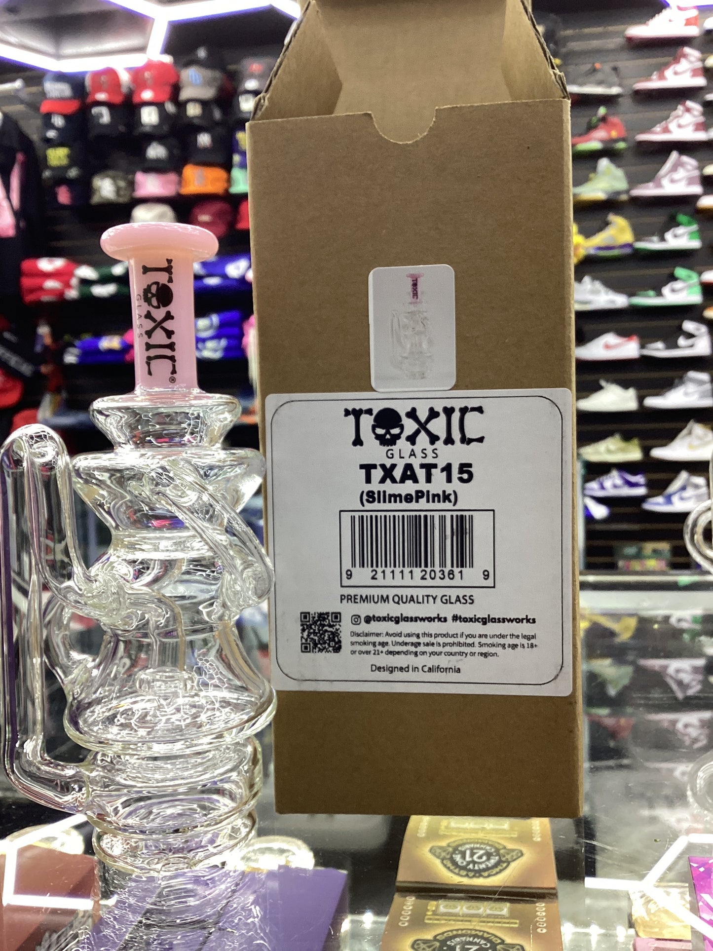 Toxic glass txat15 (slime pink)