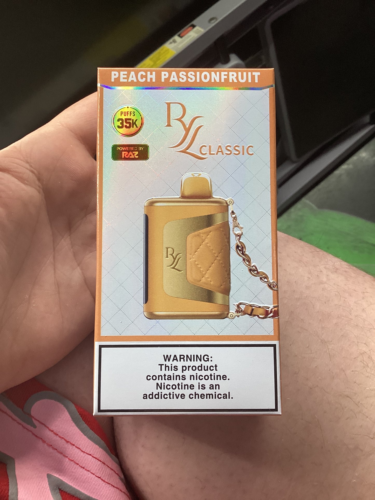 Razz RL classic 35k peach passion fruit