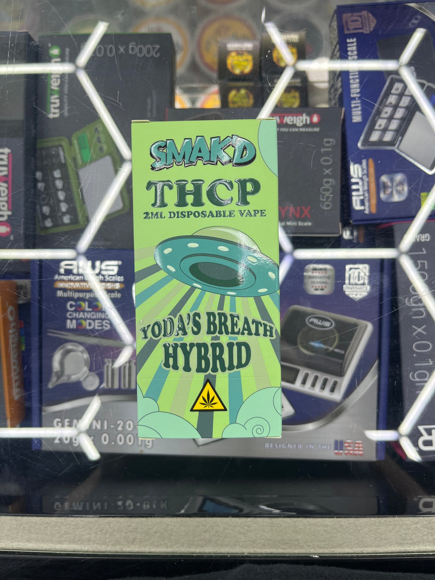 Smak’d thcp 2ml disposable yodas breath hybrid