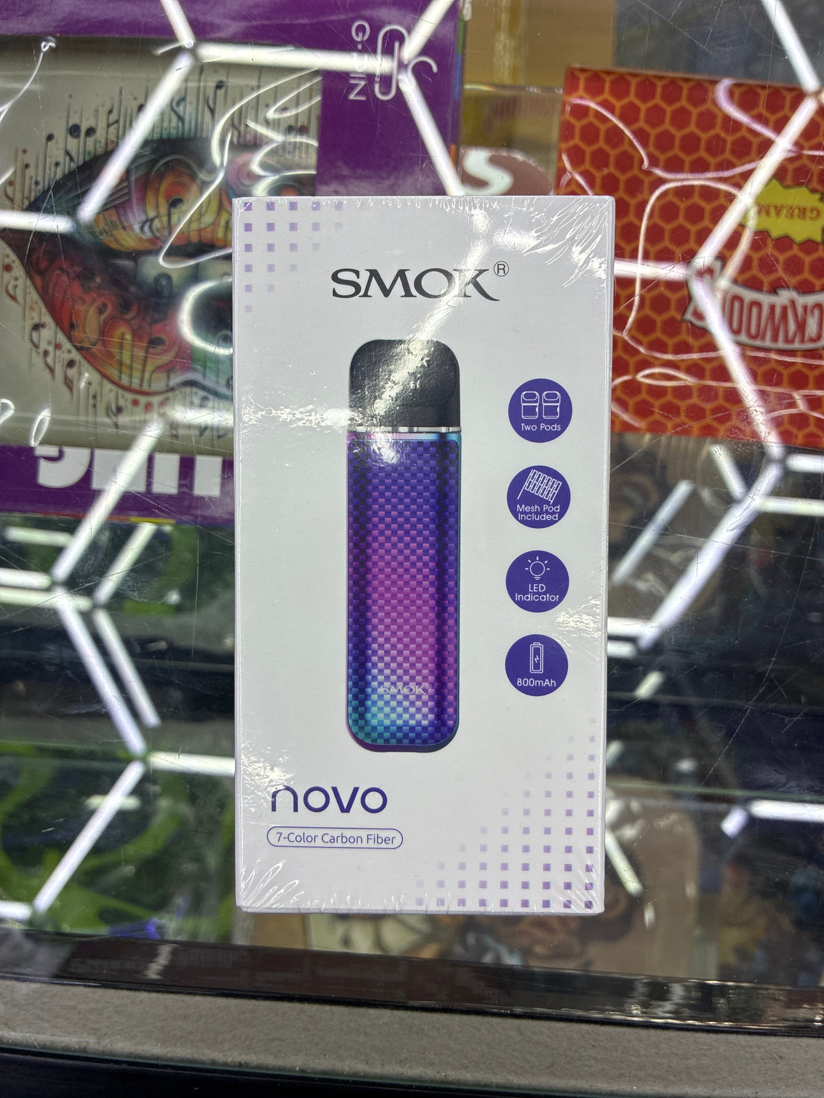 Smok novo 2 kit 7-color carbon fiber