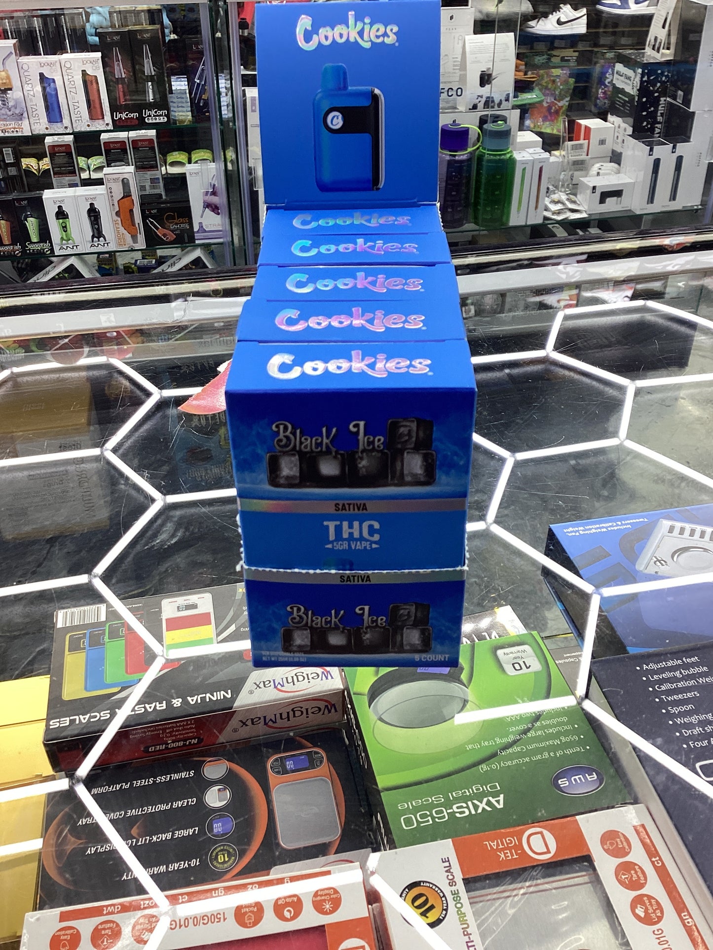 Cookies black ice THC a 5G vape sativa