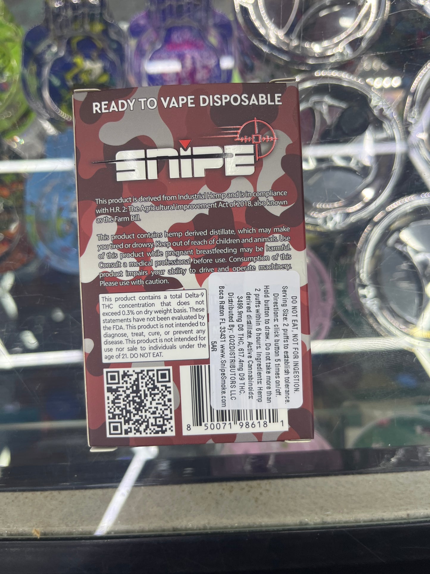 Snipe explosive blend 5g sativa ar15