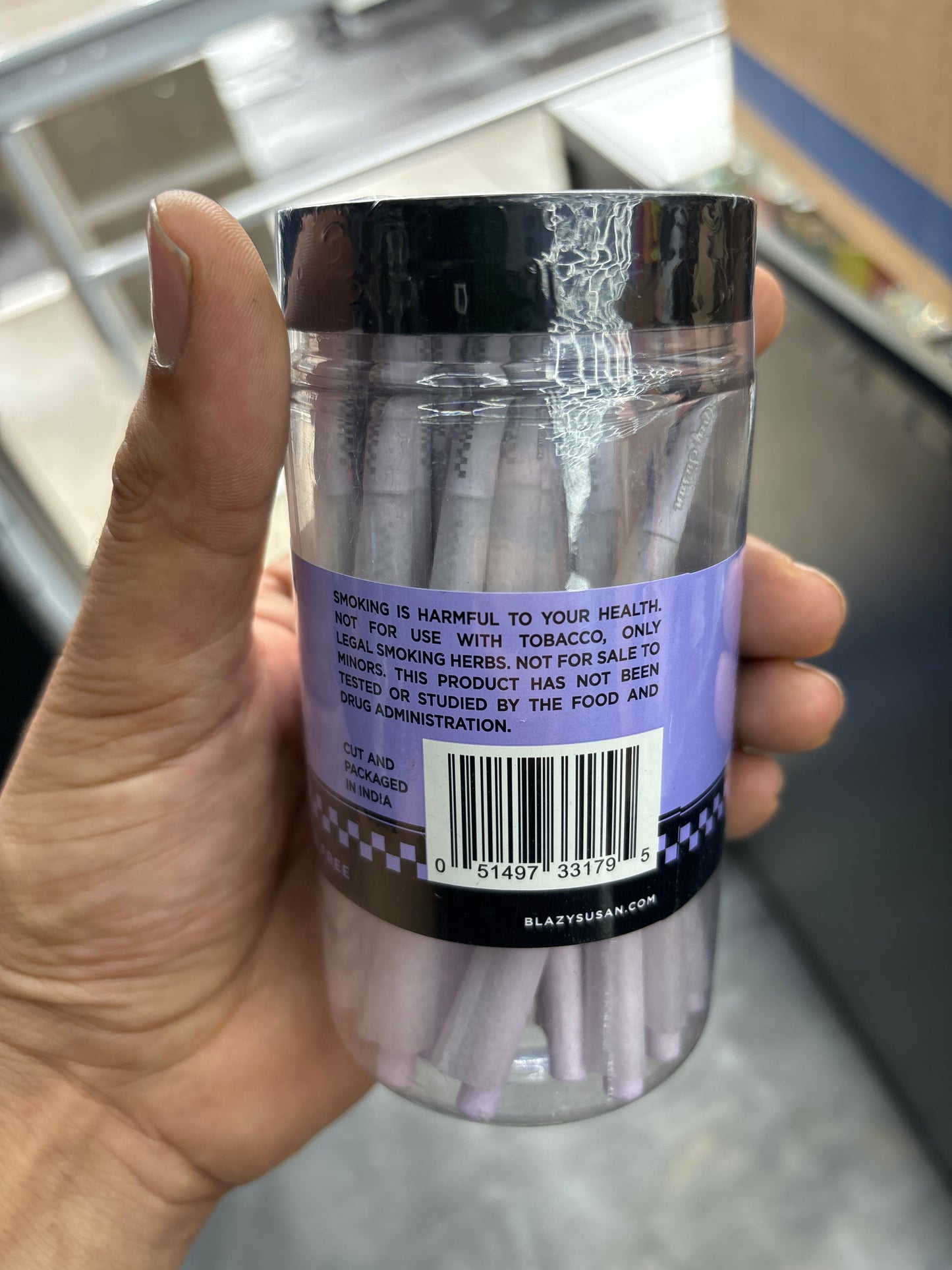 Blaze Susan 50 1 1/4 cones purple