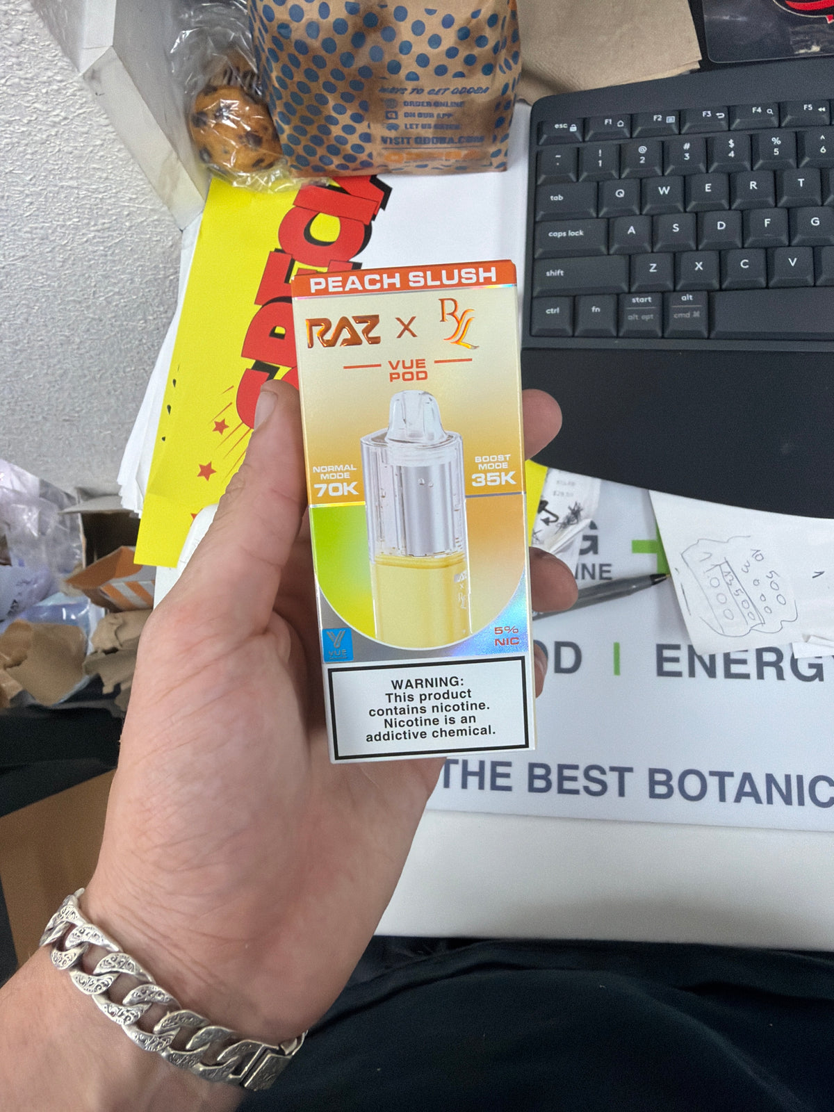 Raz x RL Vue Pod 70k peach slush