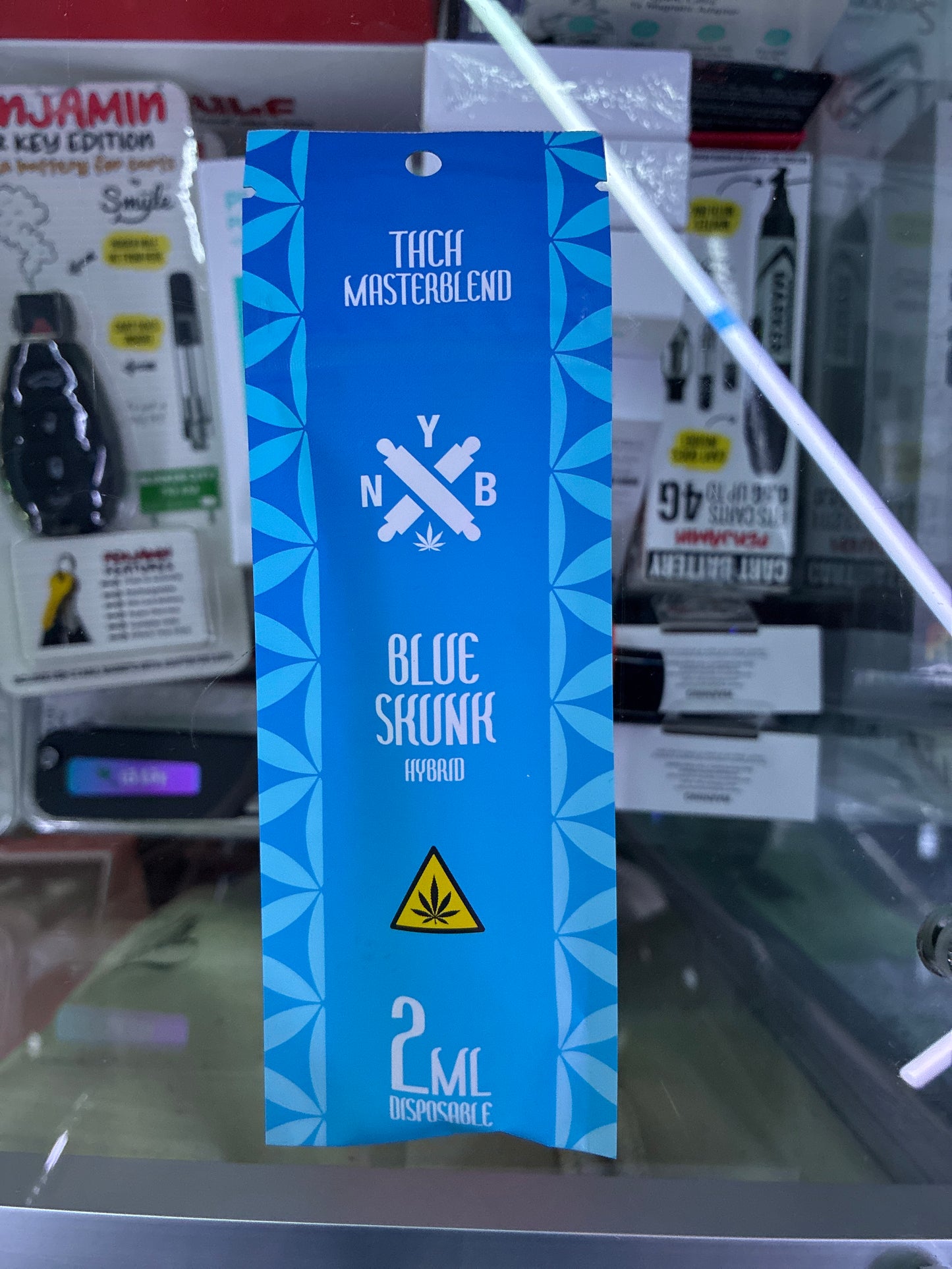 NYB THCH masterblend 2g disposable blue skunk hybrid