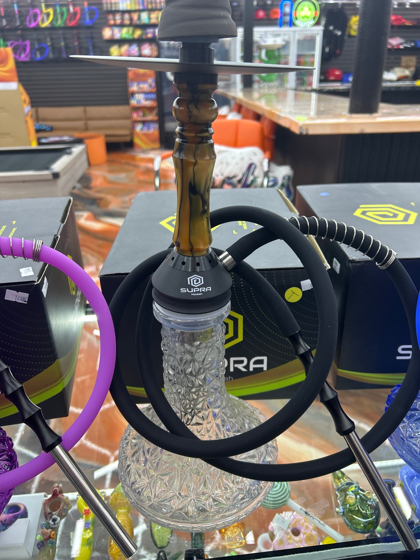 Supra hookah yellow