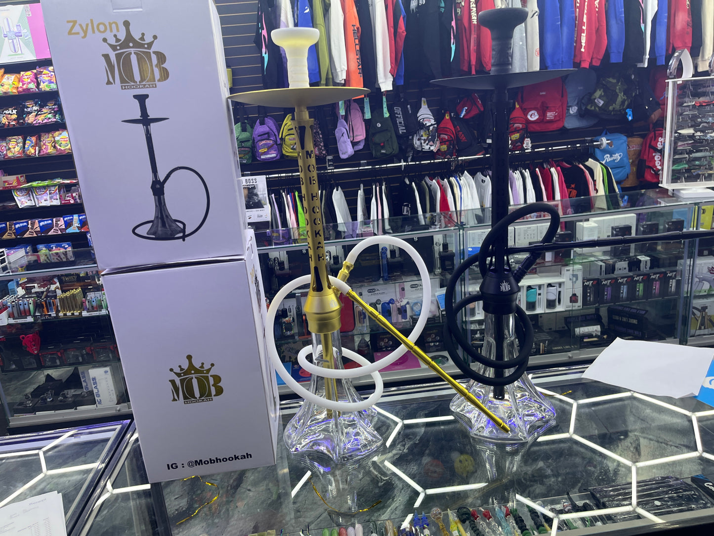 Zylon mob hookah black