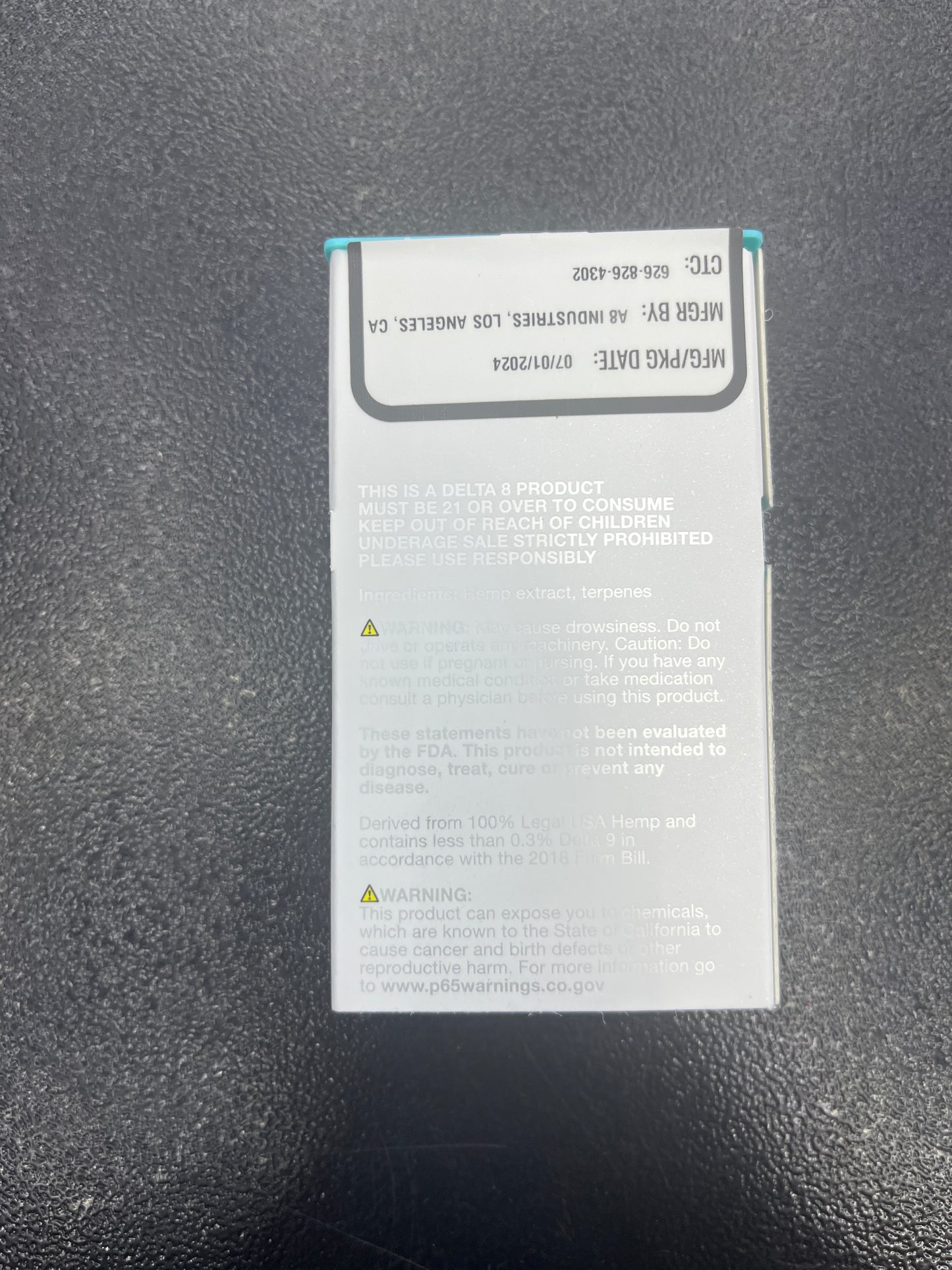 Plug play exotics 1ml cartridge thcp Miami punch sativa