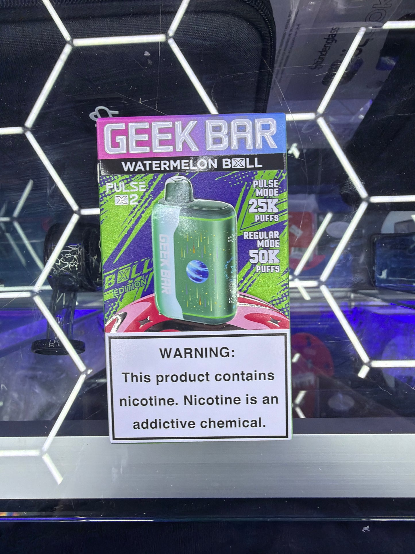 Geekbar Pulse x2 25k hits WATERMELON BULL