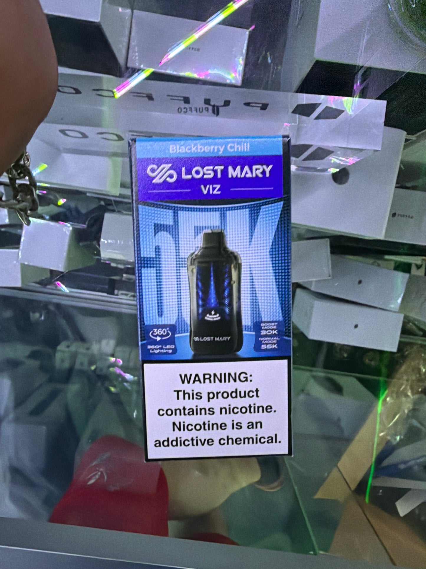 Lost mary Viz 55k hits blackberry chill