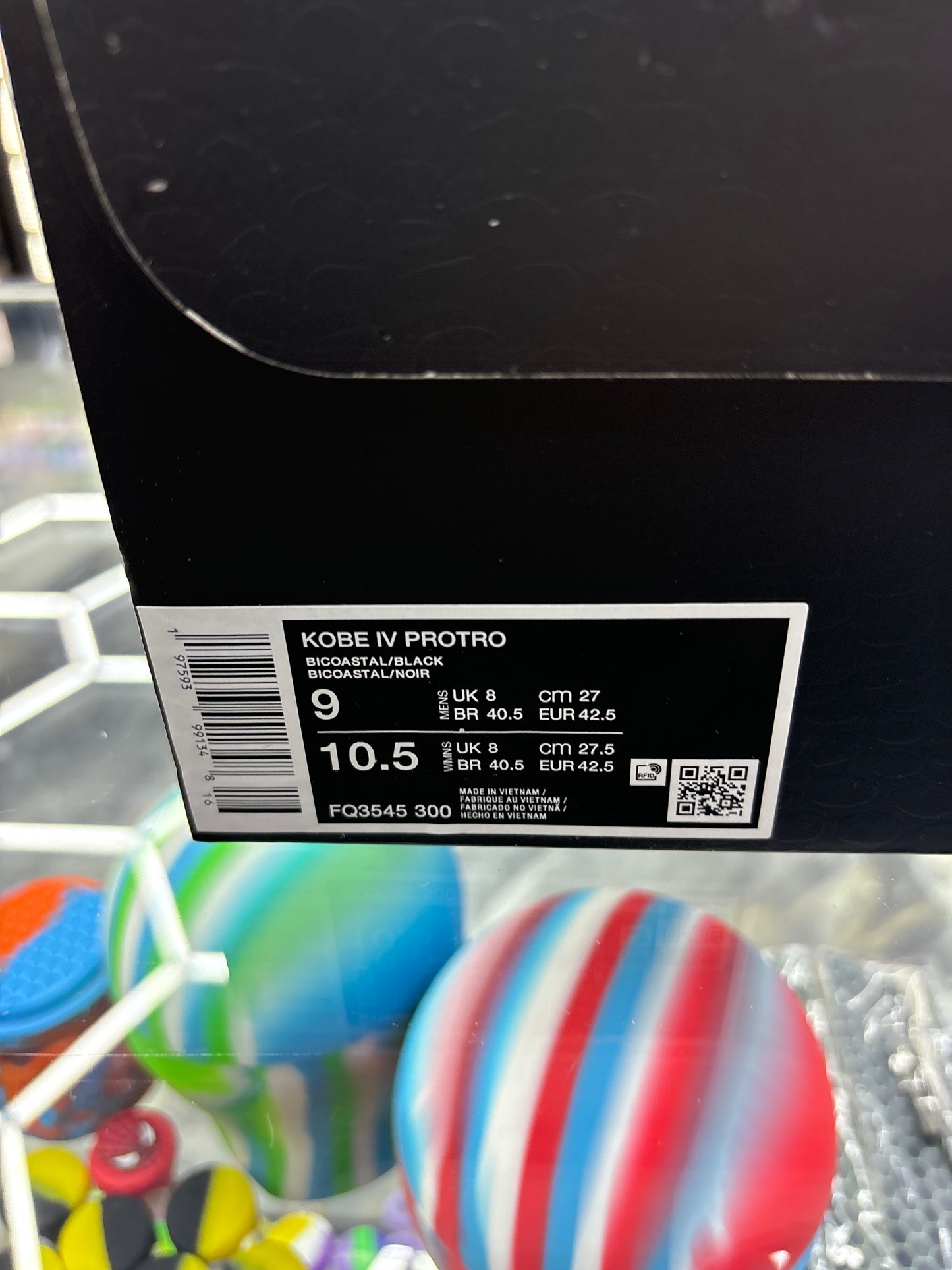 Nike Kobe lv protro biccoastal/black size 9M