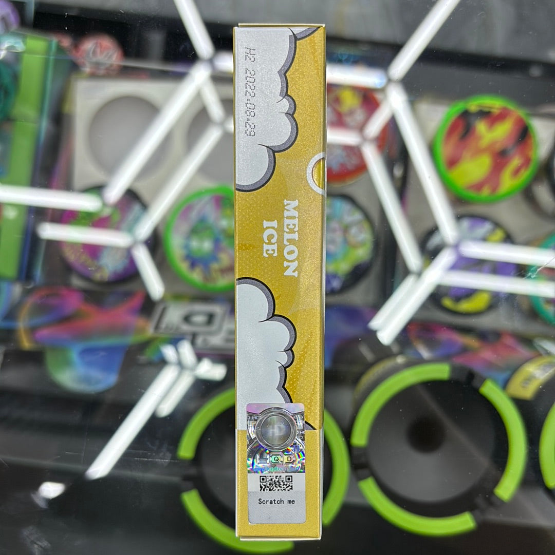 HQD melon ice, 1200 puffs curvie plus