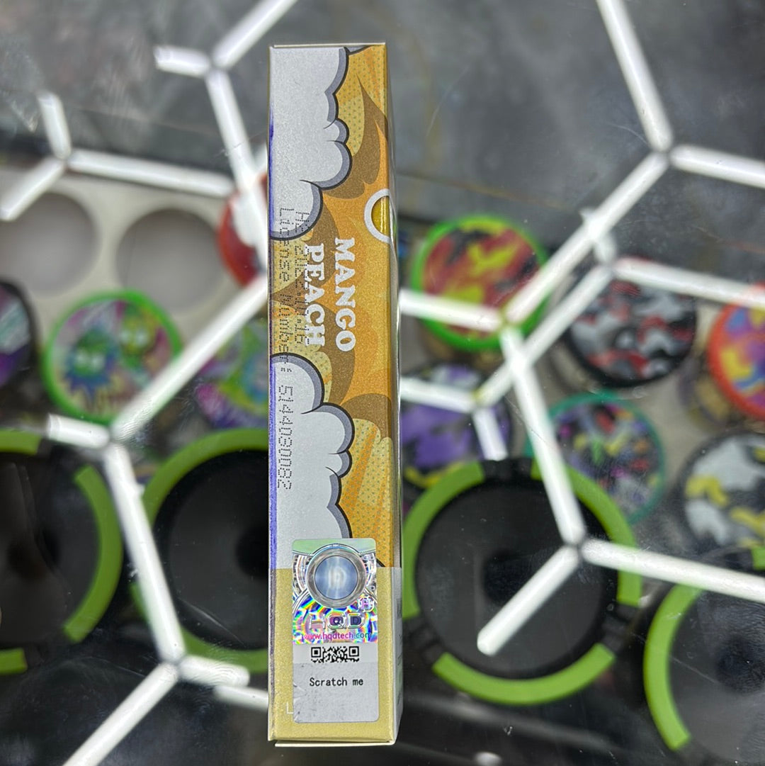 HQD mango peach 1200 puffs