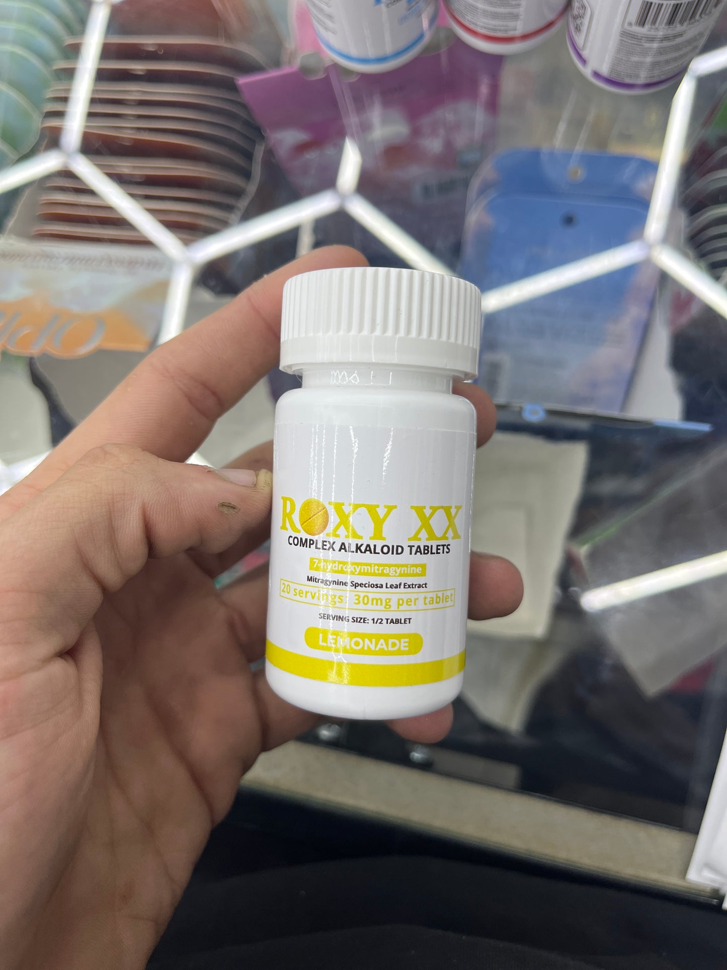 Roxy xx 7-hydroxy 30mgx10ct lemonade
