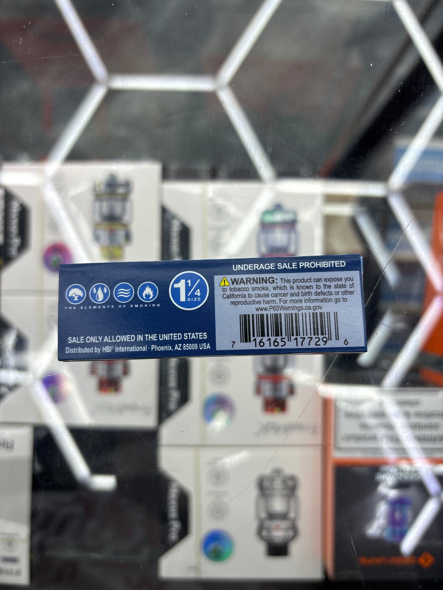 Elements ultra thin rice papers 1 1/4