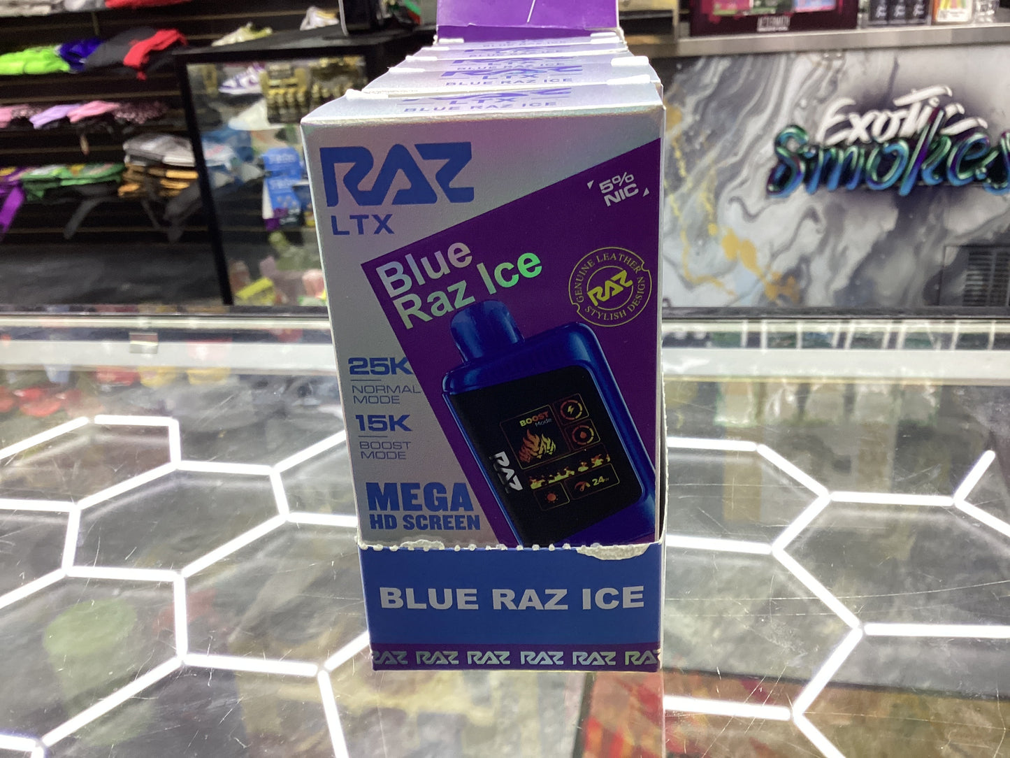 Raz dc25000 ltx 25k puff blue raz ice