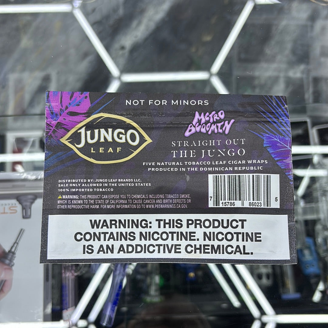 Jungo leaf x metro bloomin , magic cream five wraps per pack