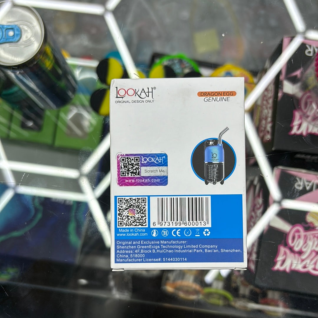 Lookah glass mouthpiece