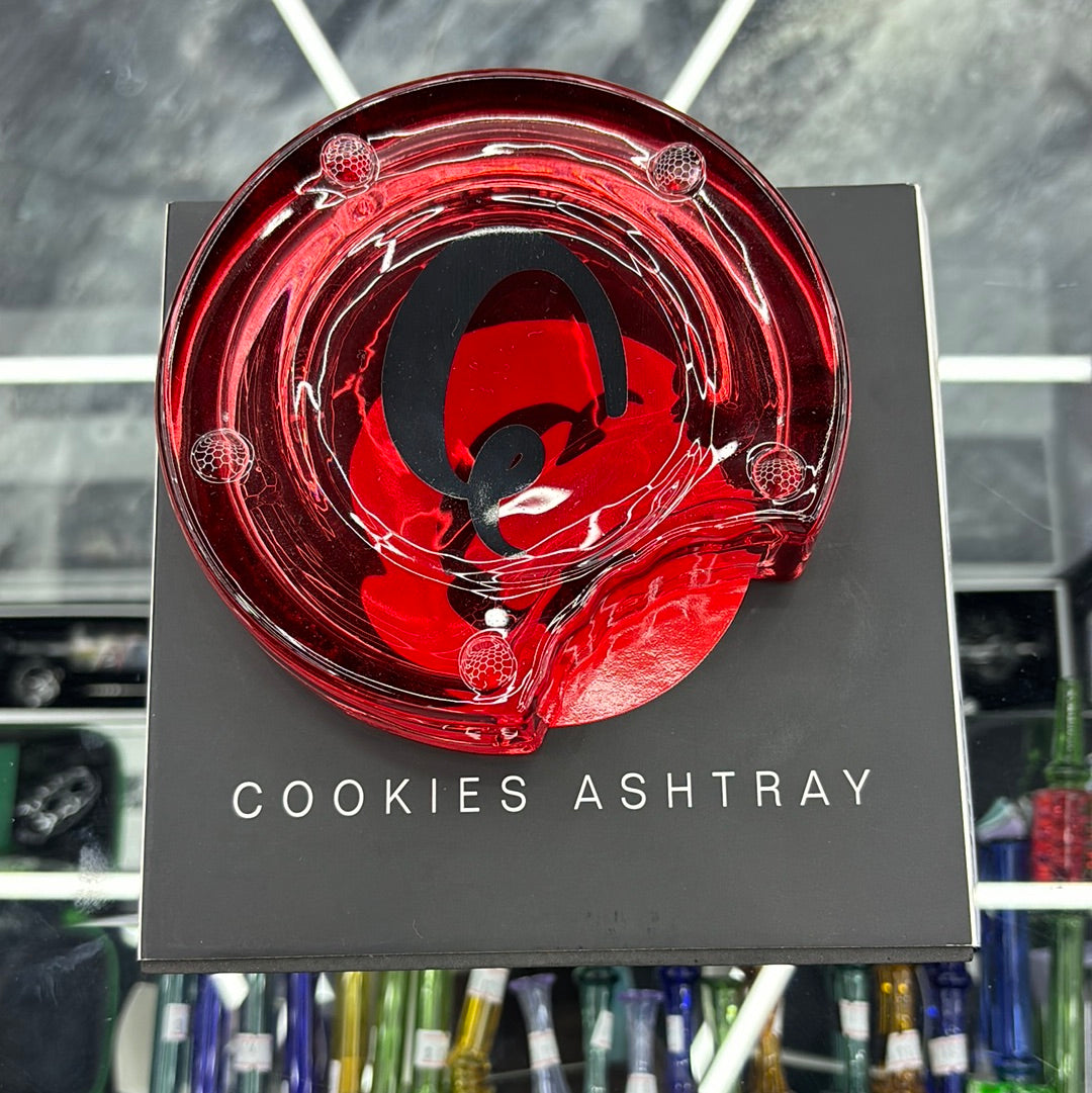 Cookies ashtray, red