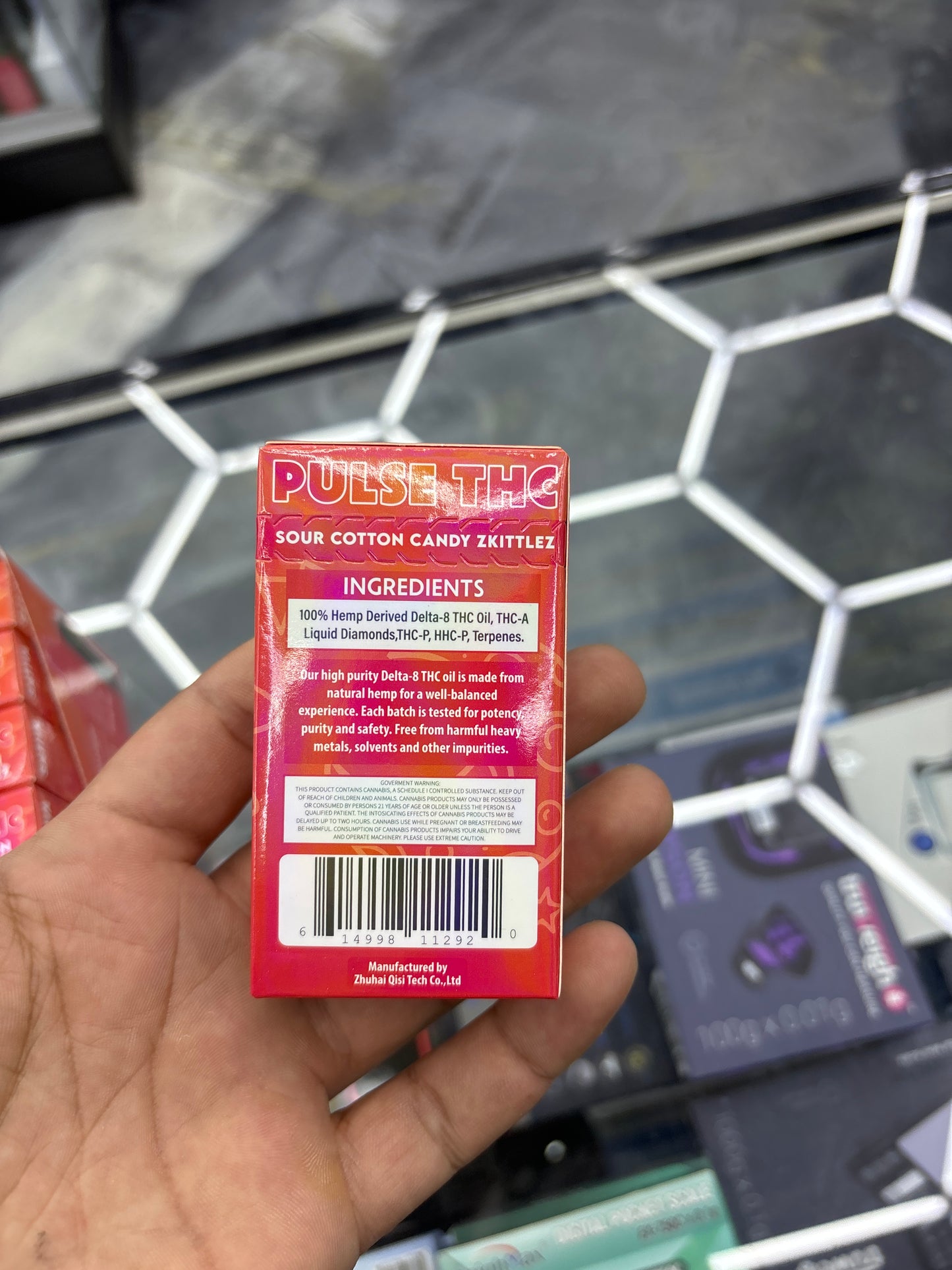 Pulse thc sour candy skittles sativa 5G