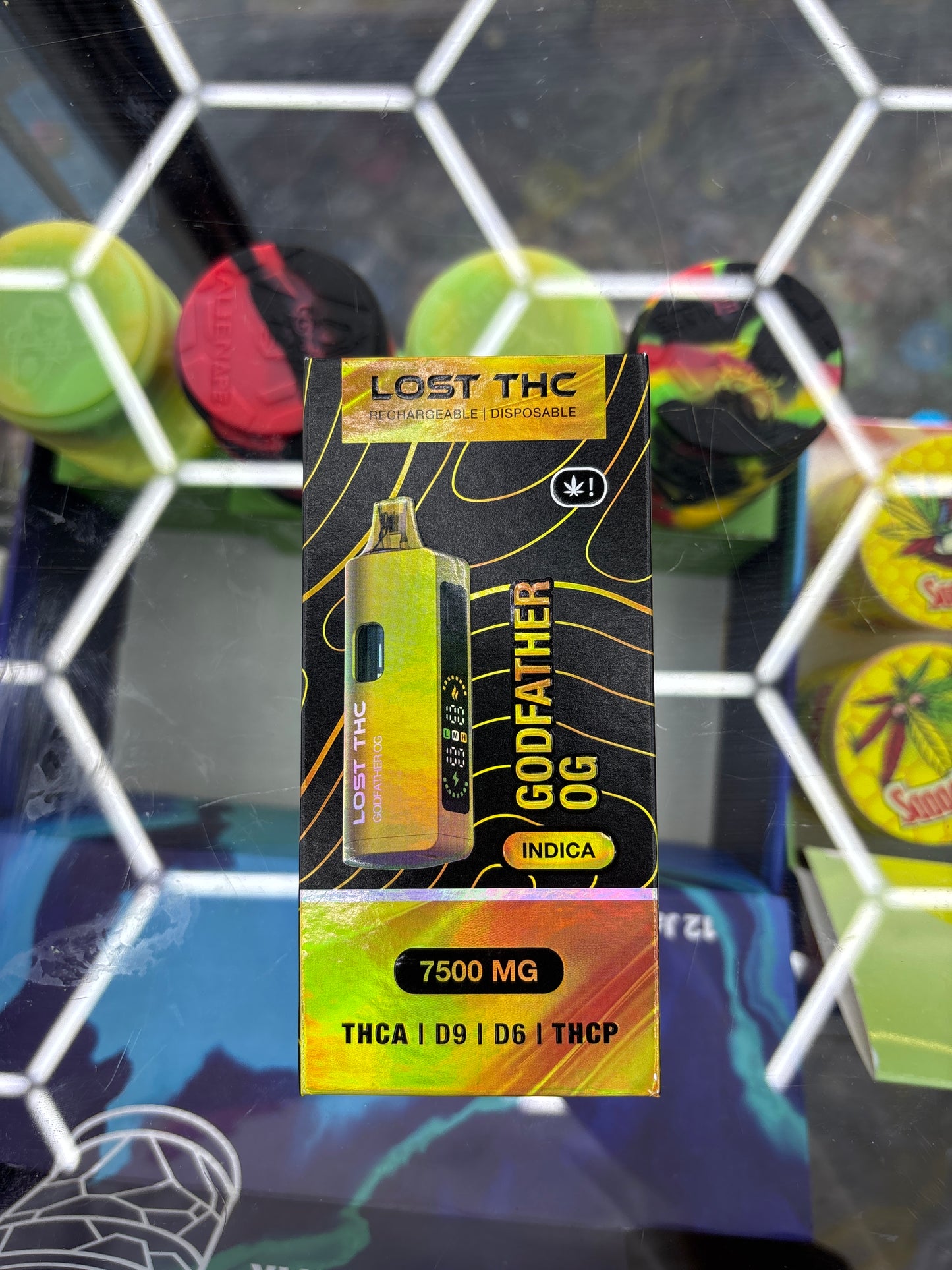 Lost thc godfather OG indica 7.5 G