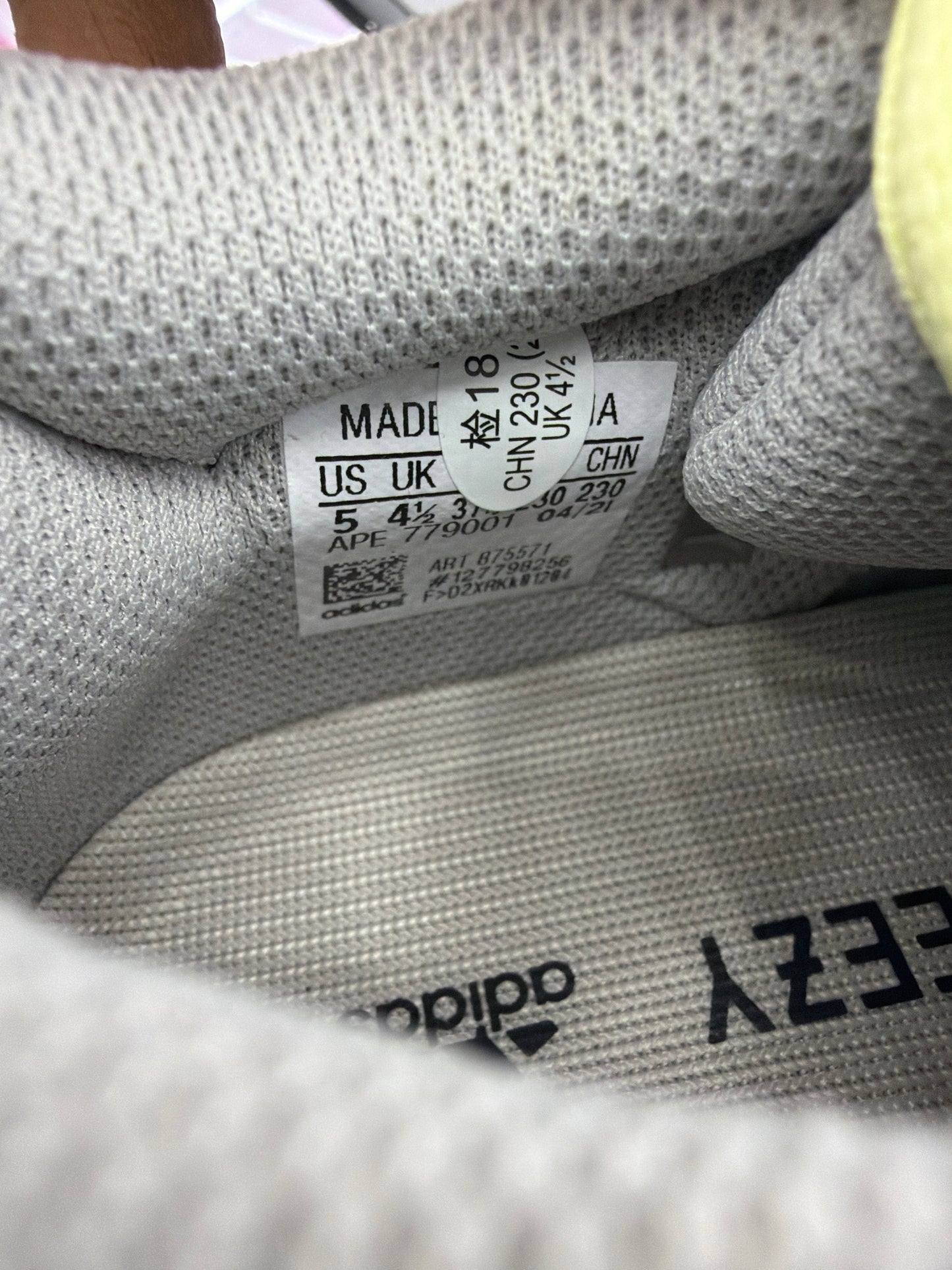 Adidas Yeezy Boost 700 Wave Runner Sz 5