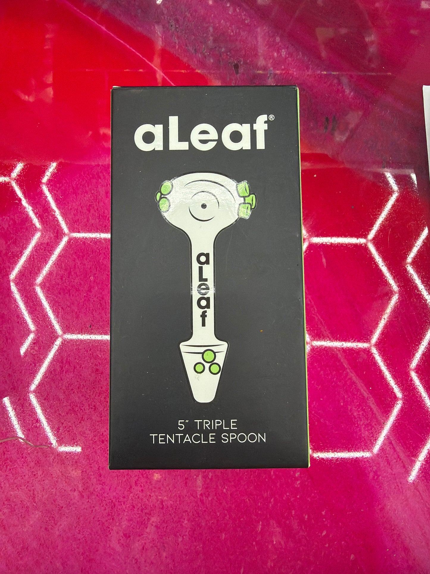 Aleaf 5" Triple Tentacle Spoon Hand Pipe