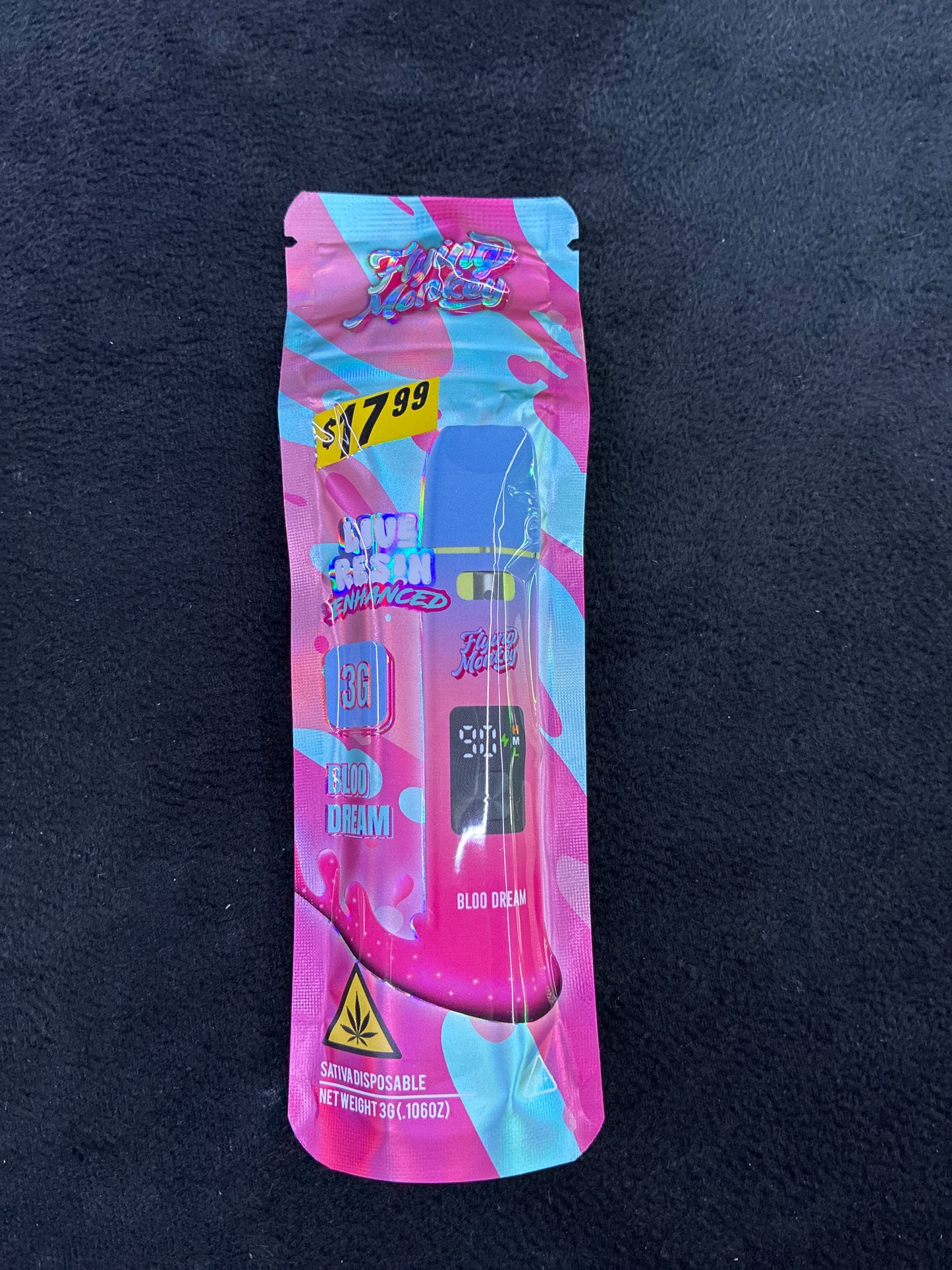 Flying monkey live resin enhanced 3g sativa bloo dream