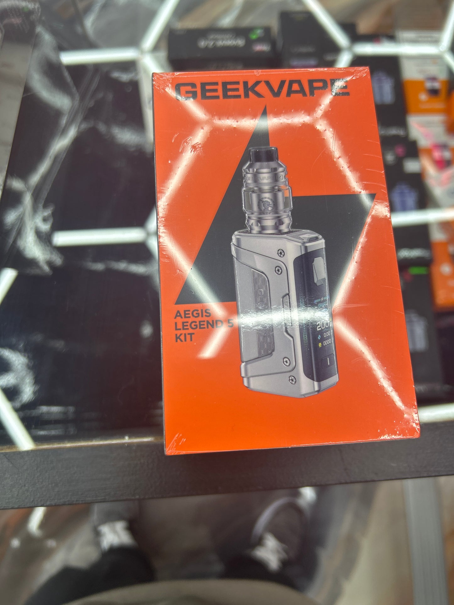 Geek vape aegis legend 5 kit frost silver