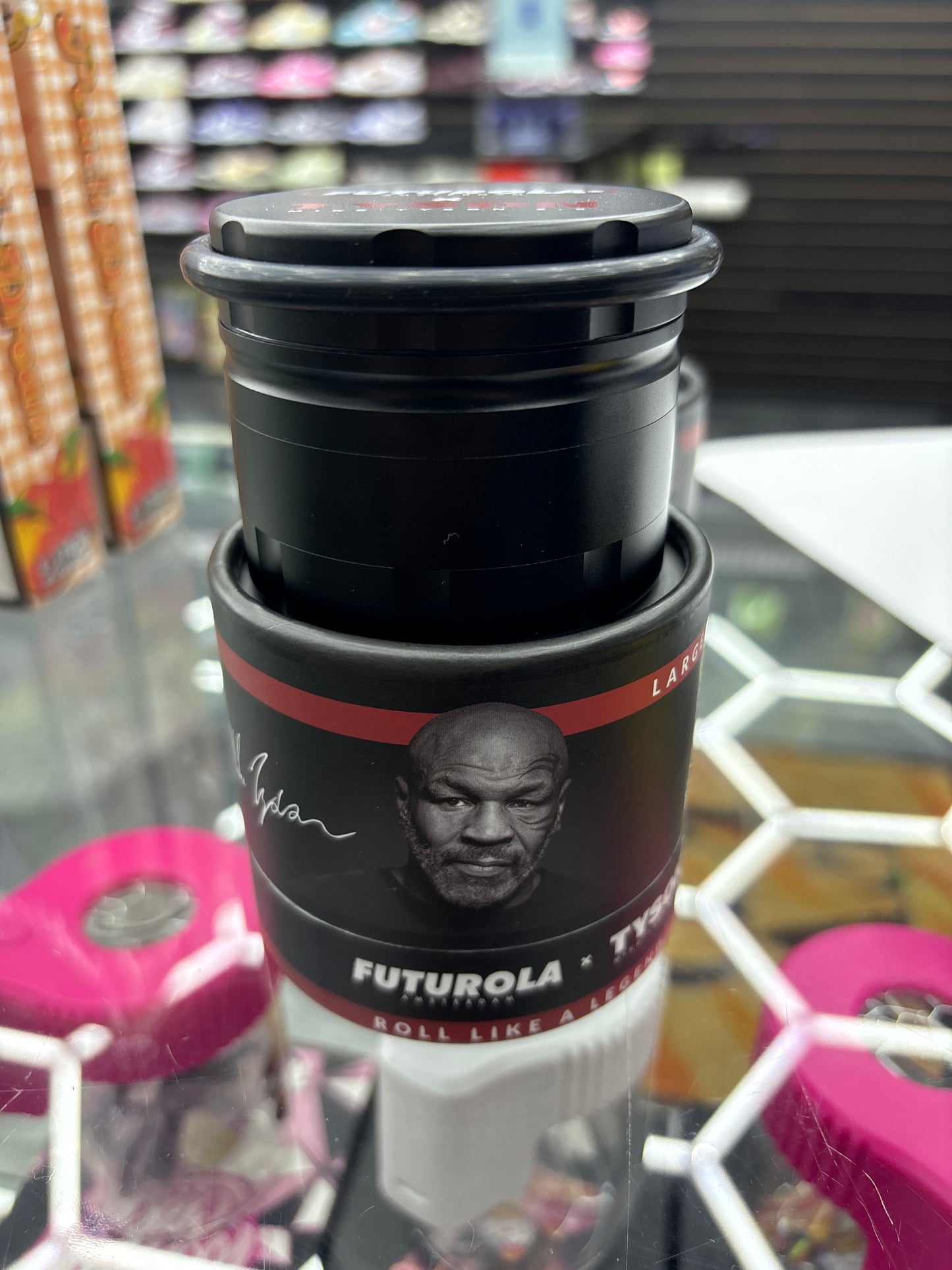 Futurola x Tyson mine Tyson grinder black