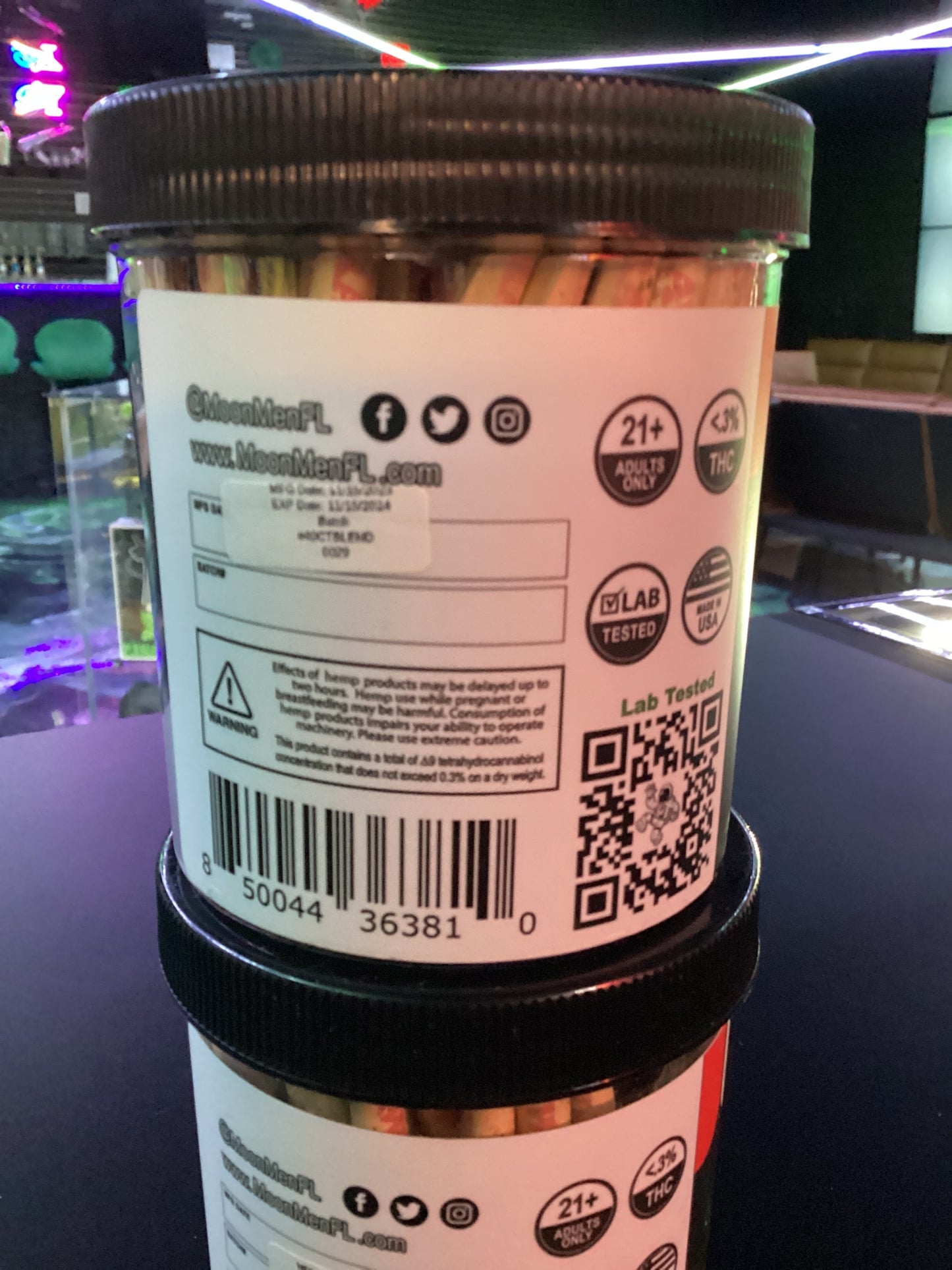 Moon man prerolls 40ct 1.5g each funnel cake