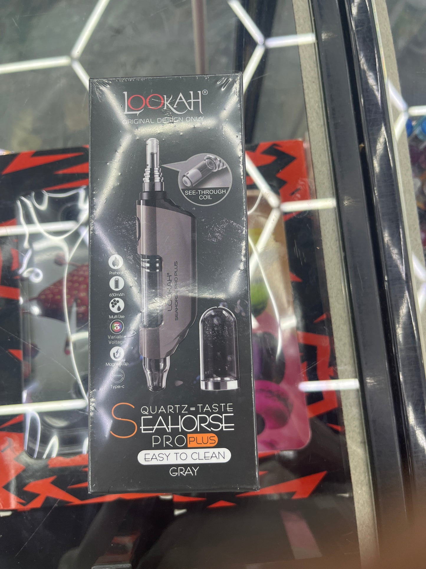 Lookah seahorse pro plus limited edition, gray