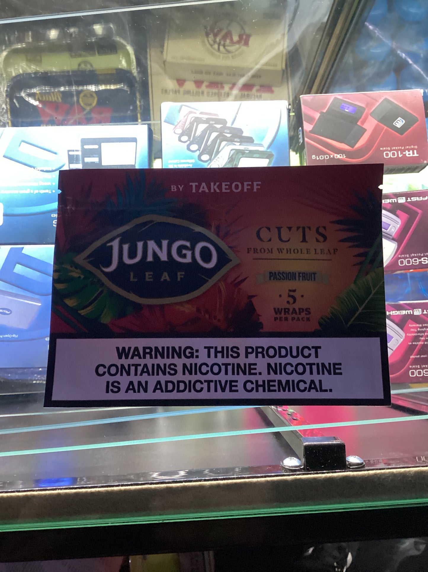 Jungo leaf passion fruit 5wraps per pack