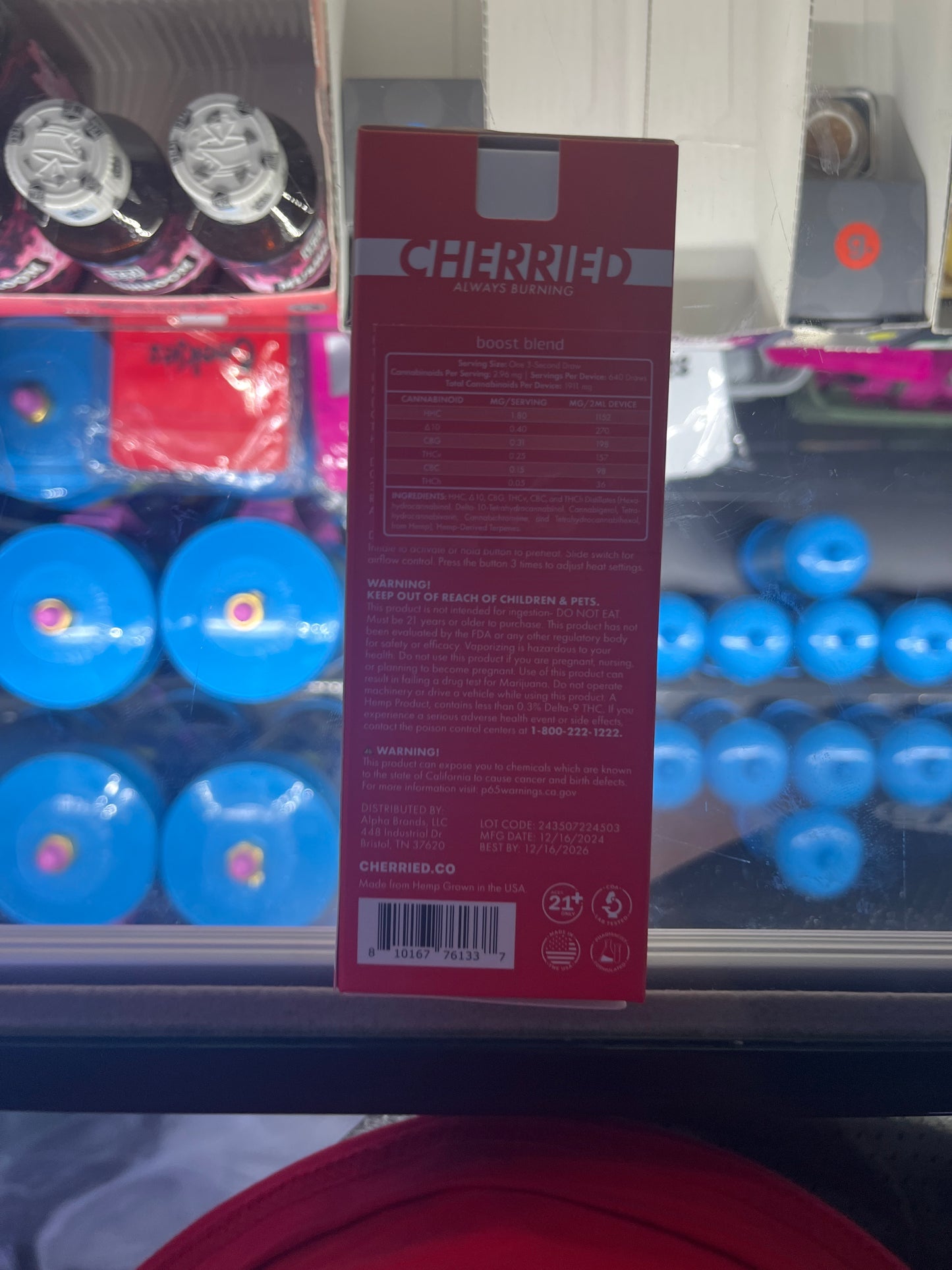 Cherried boost blend 2g dispo mimosa hybrid