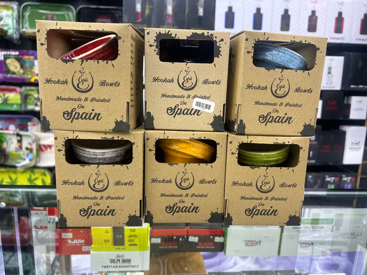 Cyril Hookah bowl assorted colors