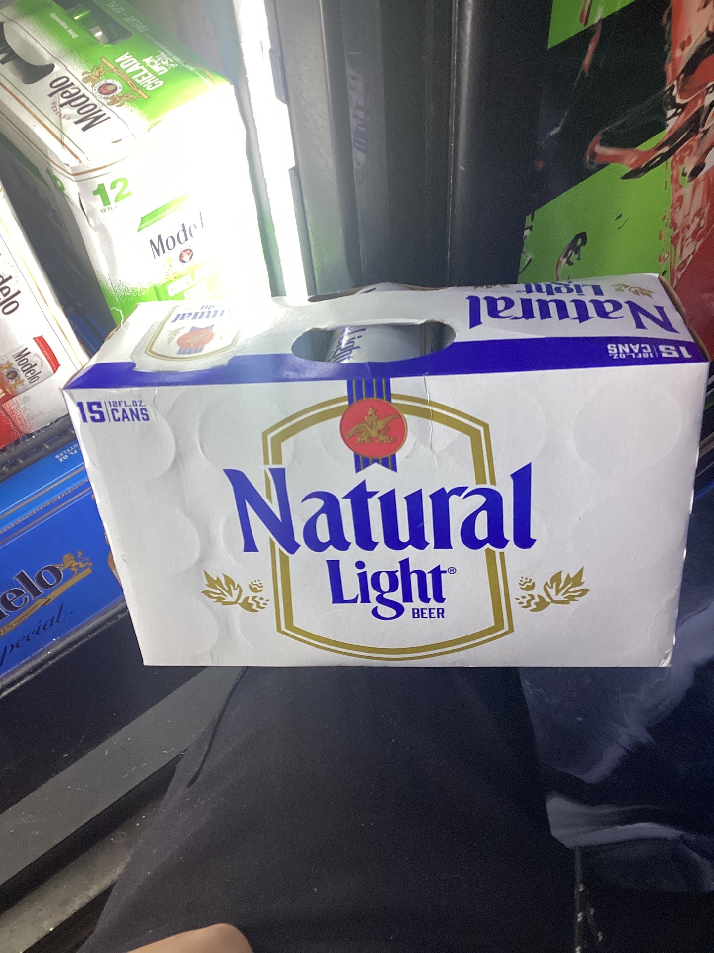 Natural light 15 pack cans 12oz
