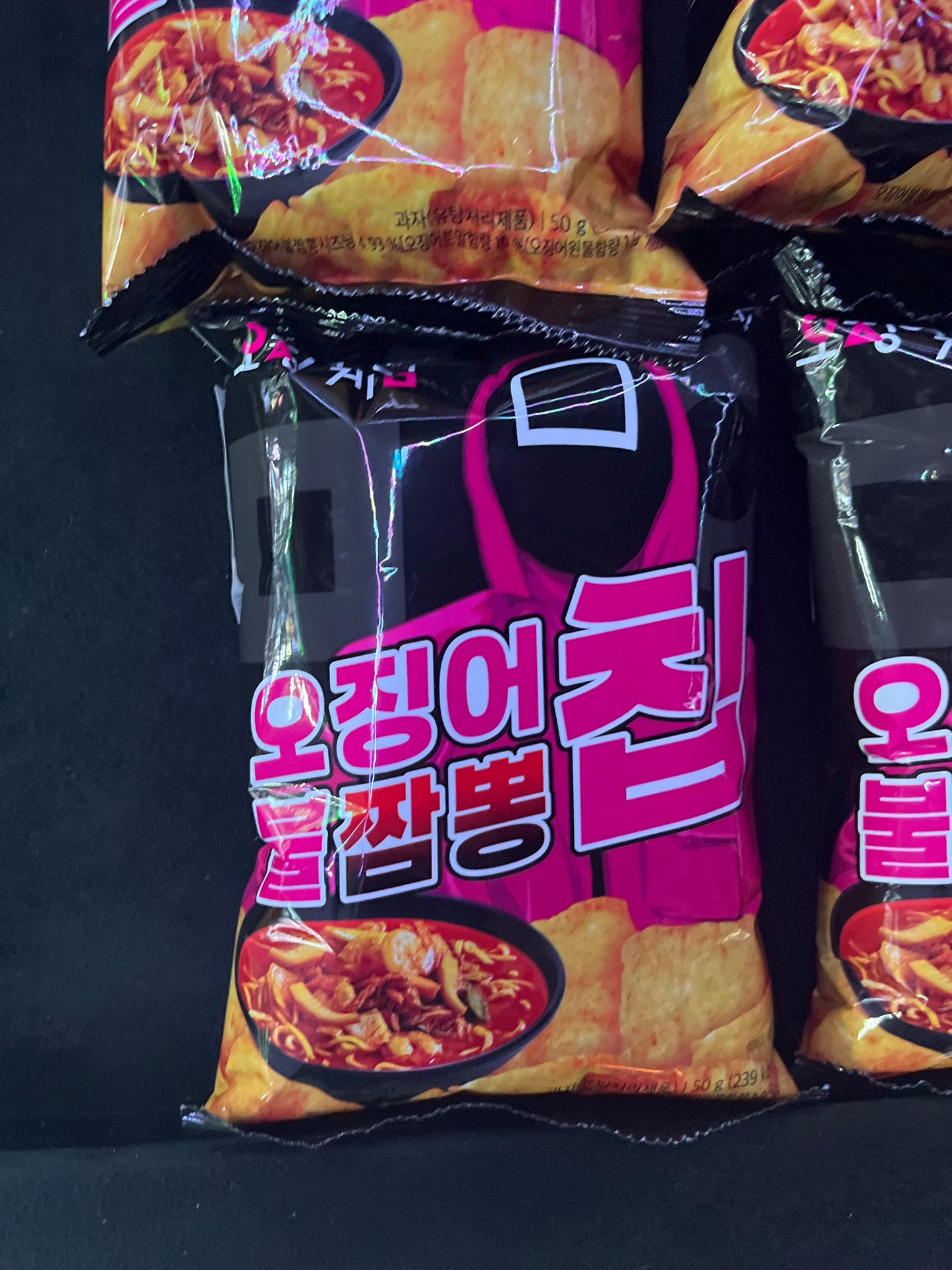 Squid games jjamppong chips