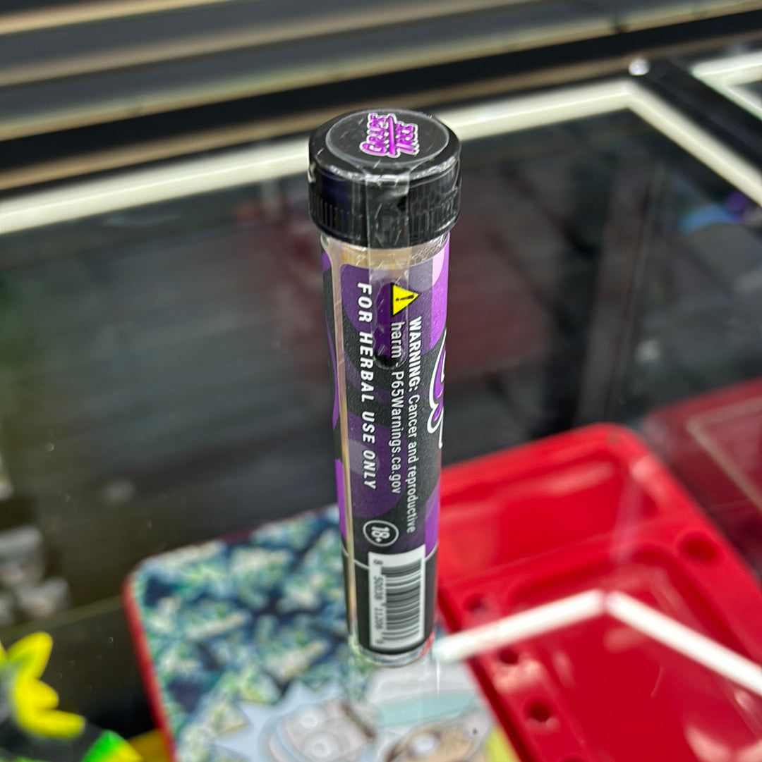 Grape tree cone typing infused rolling paper cone