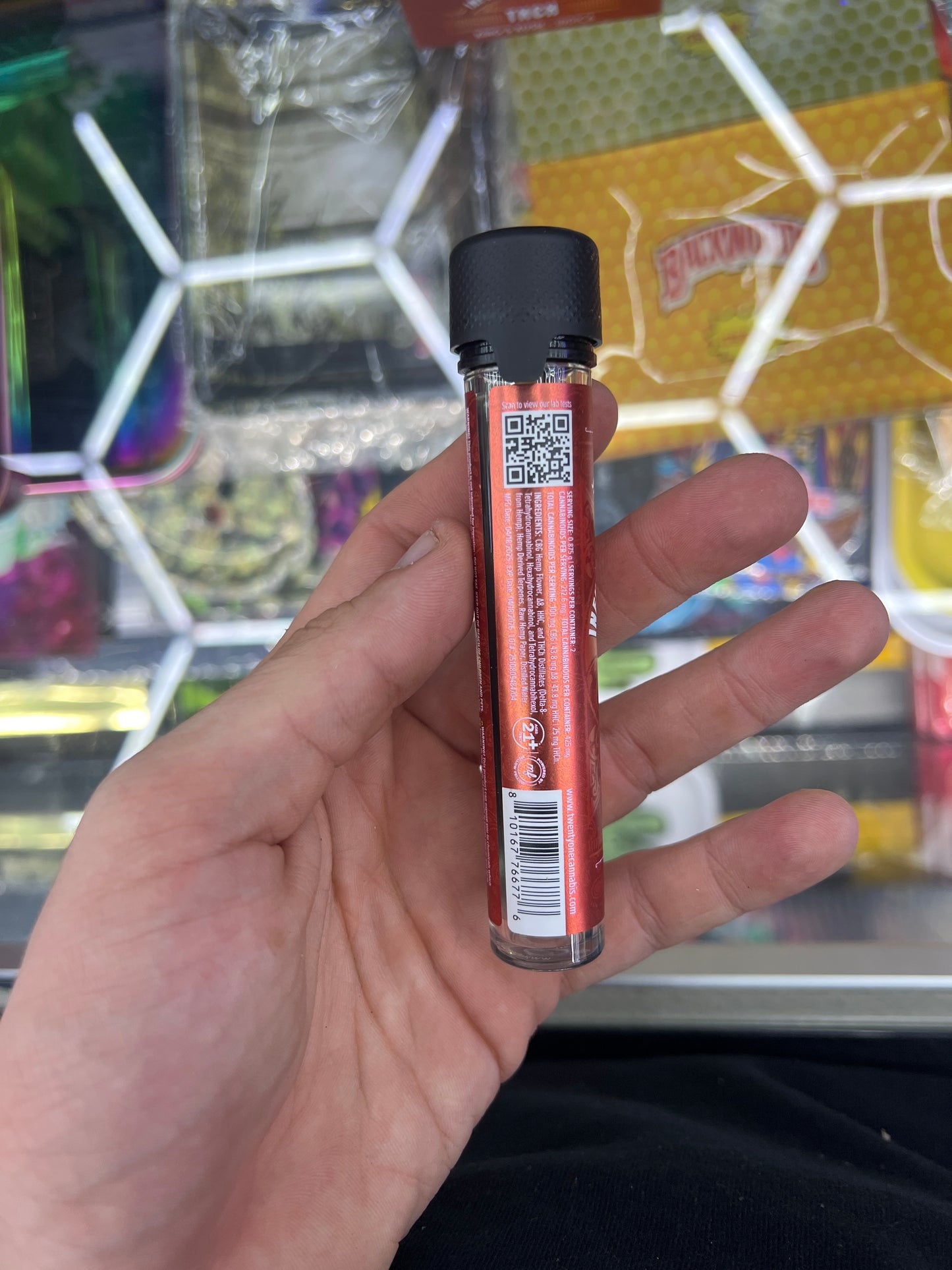 Twenty One Cannabis thch Infuse prerolls kings kush indica