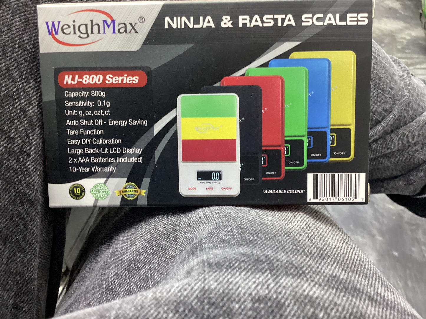 Weighmax nj-800 rasta&ninja scale