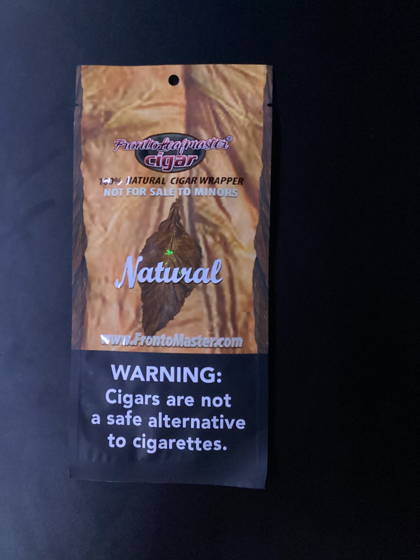 Front leaf master cigar natural