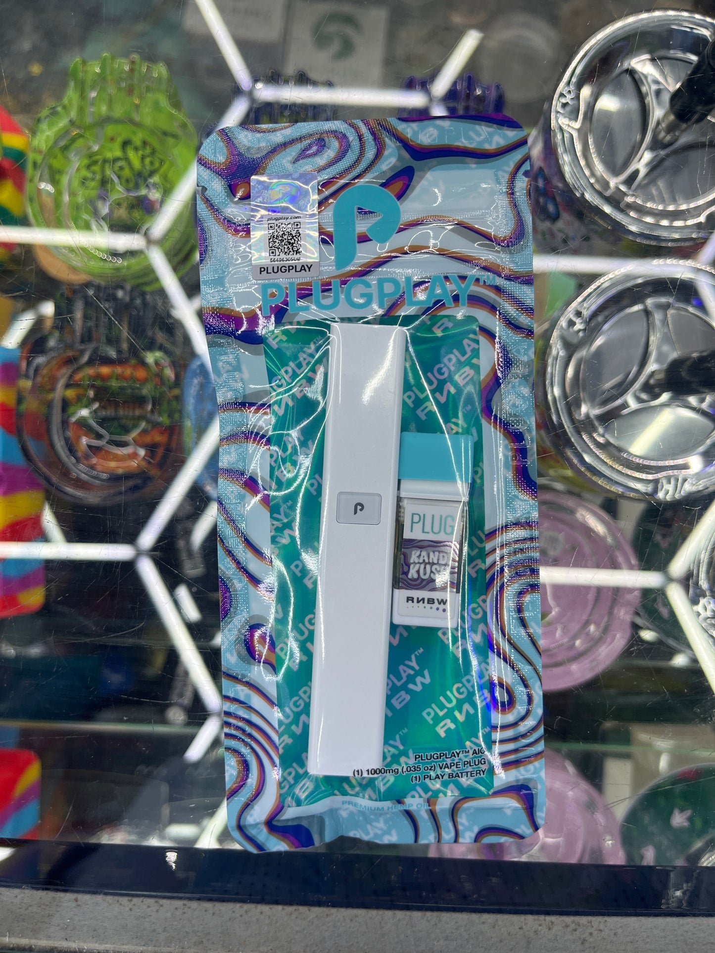 Plug play batter w/ 1ml cartridge Kandi kush