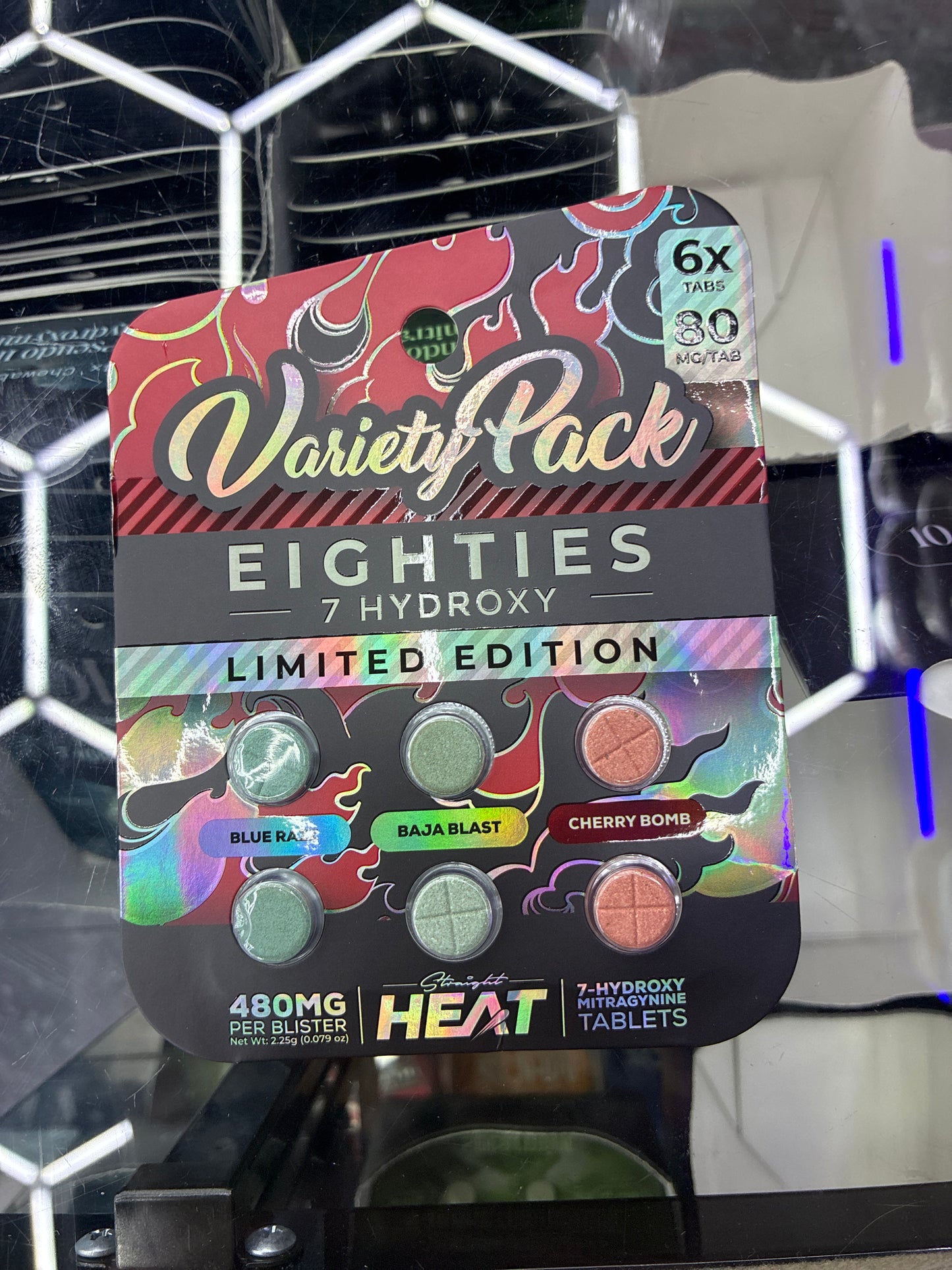 Heat eighties 6pck variety pack 80mg