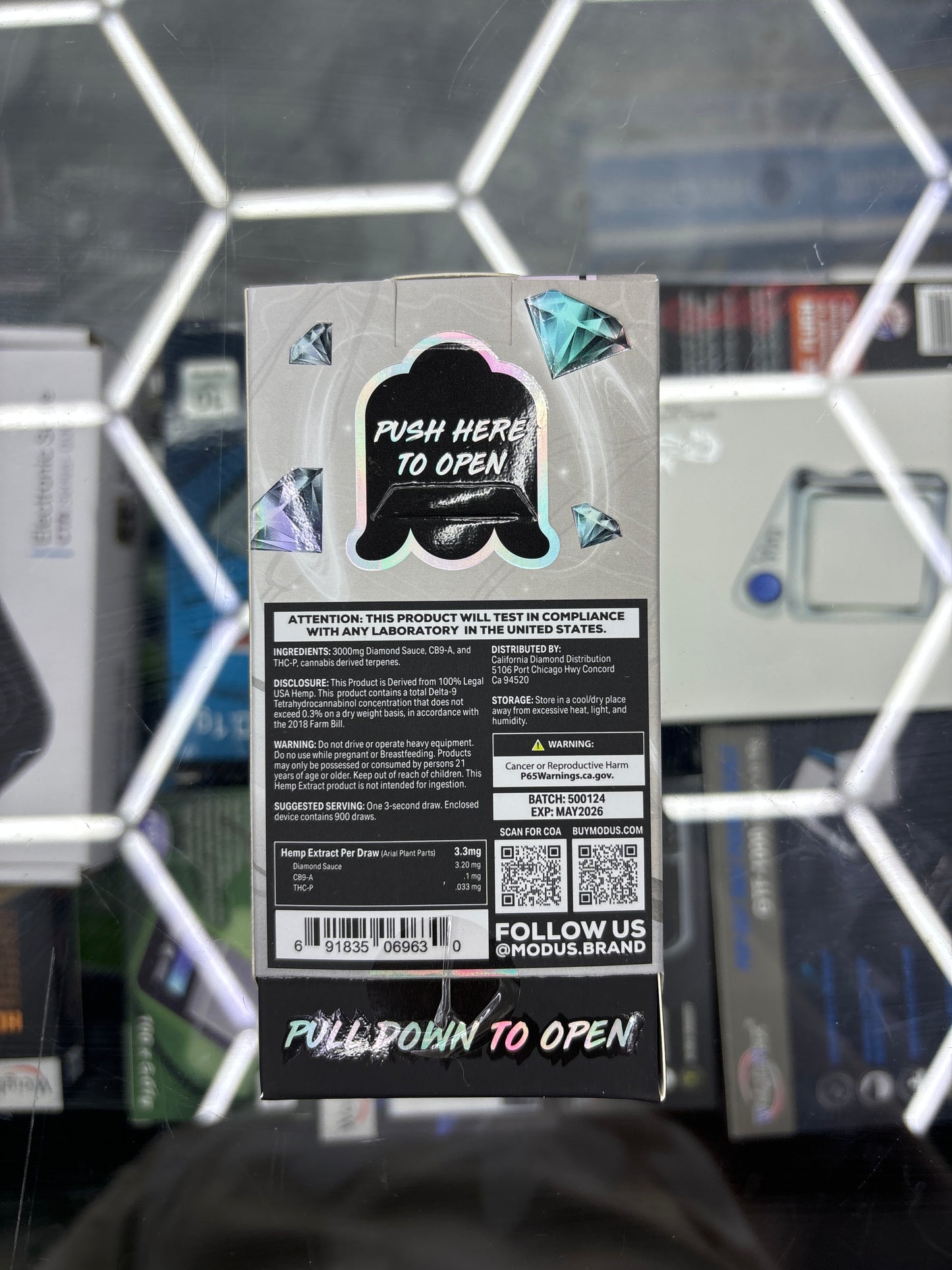 Modus platinum blend off-white, runts, hybrid, 3G disposable